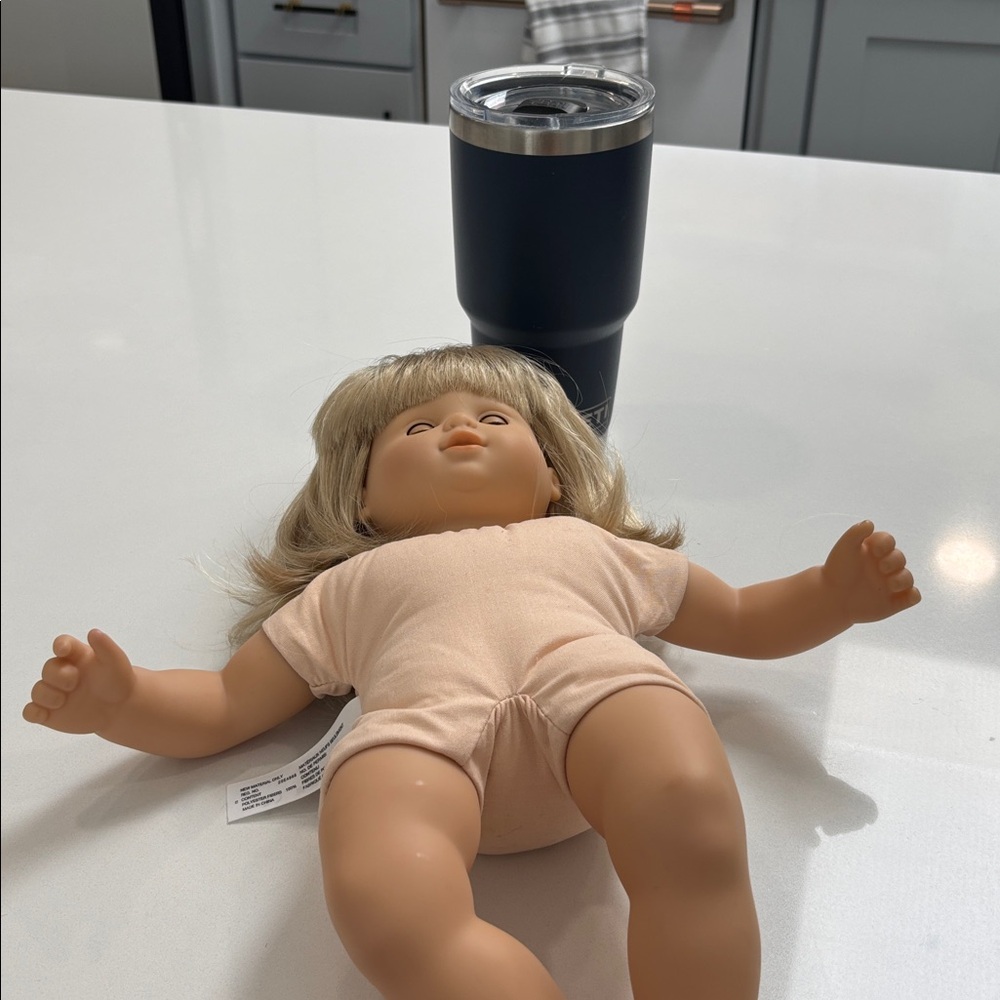 American Girl Bitty Baby Twin Girl Doll – Blonde Hair & Blue Eyes - Picture 10 of 13